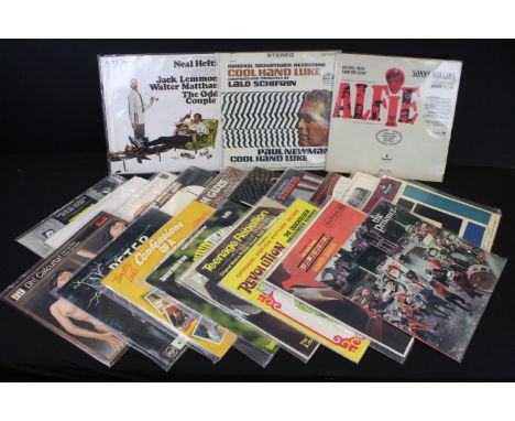 Vinyl - 21 original press cult film soundtrack albums to include Sonny Rollins – Original Music From The Score “Alfie” (Origi