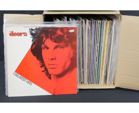 Vinyl - Approx 70 rock &amp; pop LPs to include The Band, Barclay James Harvest, The Doors, Badger, Captain Beefheart, Big Br