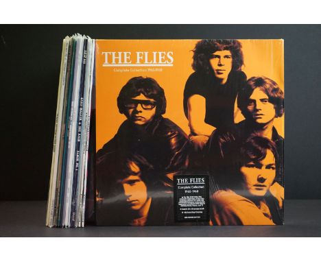 Vinyl - 14 Re-Issue albums by 1960’s UK Mod / Beat / Psych groups to include The Flies – Complete Collection 1965-1968 (2000 