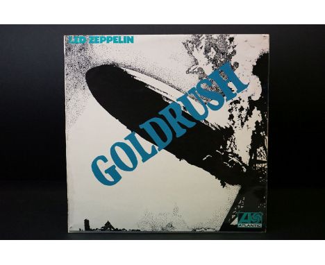 Vinyl - Led Zeppelin - Led Zeppelin (original UK 1st pressing, turquoise lettering fully laminated picture sleeve, uncorrecte