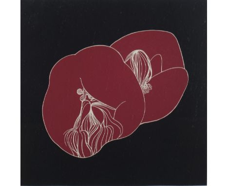 Allen Barker (1937 - 2018), Vienna 69, screenprint, signed in pencil, no. 20/50, image 22cm x 22cm, together with pencil nude