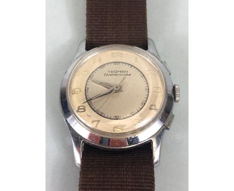 Vintage watches, Yeoman, Chronoscope wrist watch, winds and runs 