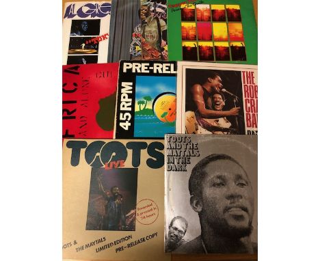Vintage Vinyl Records, Lp's, 12inc singles Reggae, Ska Blues , to include Toots and the Maytals, In the dark, Culture, Africa