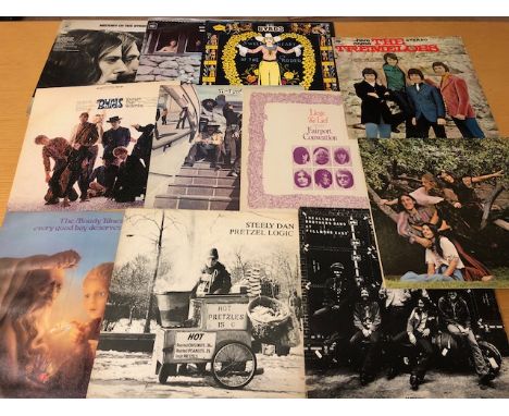 Vintage Vinyl Records, Lps, The Byrds, Sweet Heart of the Rodeo, The Notorious Byrd Brothers,m History of the Byrds, Untitled