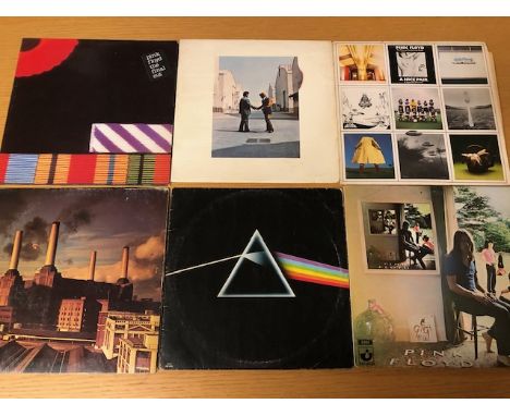 Vintage Vinyl Records, Lps, The Pink Floyd , wish you were here, The Piper at the Gates of Dawn, Ummagumma, Dark Side of the 