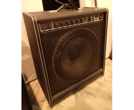 Portable Poker 50w bass speaker no model number CONDITION REPORT: All electrical items in this lot have been PAT tested and h