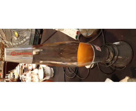 Vintage lava lamp by Mathmos  CONDITION REPORT: All electrical items in this lot have been PAT tested and have PASSED. THIS D