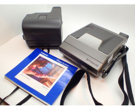 Polaroid 636 close up instant camera and Polaroid image system 