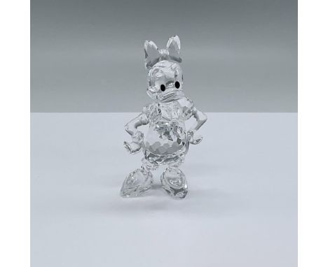 Lead crystal part of the Disney Showcase Collection. Daisy is made with faceted clear crystal with frosted and jet crystal ey