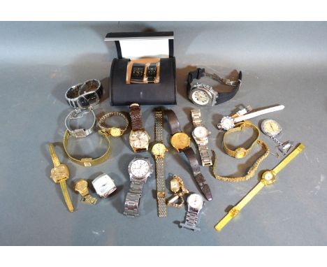 A collection of wristwatches to include Rotary and Sekonda 