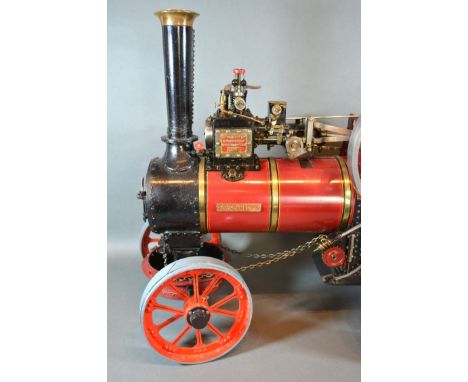 William Allchin, agricultural scale model live steam traction engine, The Royal Chester, 62cms long 