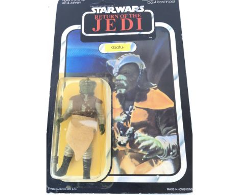 A Vintage Star Wars Return of The Jedi Carded Klaatu Figure. Un Punched.