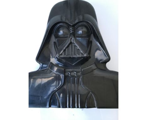 A Vintage Star Wars Darth Vader Carry Case With Figures.