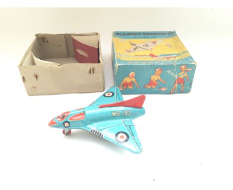 A boxed Wells-Brimtoy Wonder Jet.