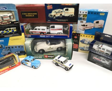 A Collection of Various boxed and Loose die-cast including Corgi Classics. Burago. vanguards etc.