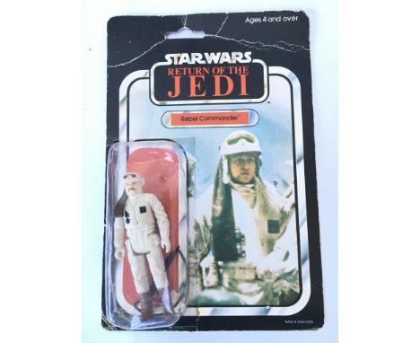 A Carded Vintage Star Wars The Return of The Jedi Rebel Commander. Blister Has Been re-Glued and Damaged.