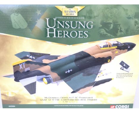 A Boxed Corgi McDonnell Douglas F-4C Phantom II #AA33204.
