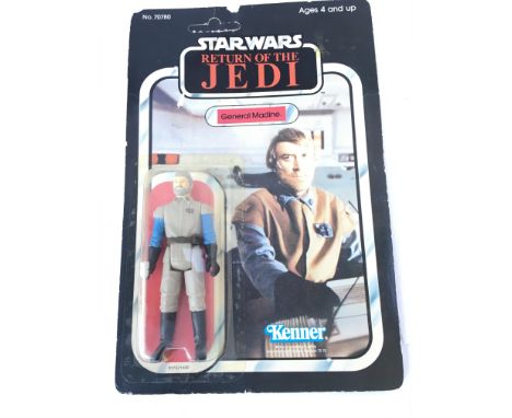 A Vintage Star Wars Return of the Jedi Kenner General Madine. Carded and un Punched.