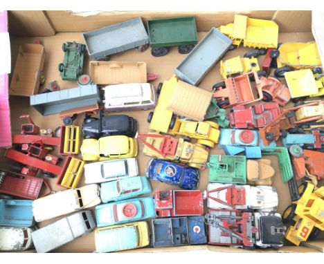 A Collection of Playworn Diecast including Dinky and Corgi.