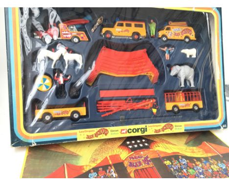 A Boxed Corgi Gift Set 48 Jean Richards Circus. #48 complete with Cardboard Surrounds.