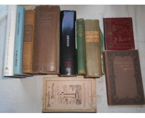 DYMOND, R. ...Widecombe-in-the-Moor 1st. ed. 1876, Torquay, 8vo orig. cl. plus 10 others West Country interest (11)