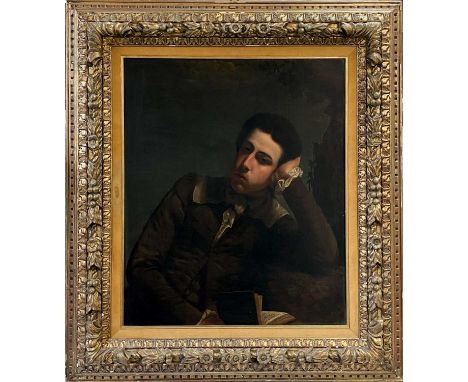 John OPIE (1761-1807) Portrait of John Penwarne Junior   Oil on canvas, 74 x 61.5cm. Frame size 108 x 95cm.ProvenanceBy famil