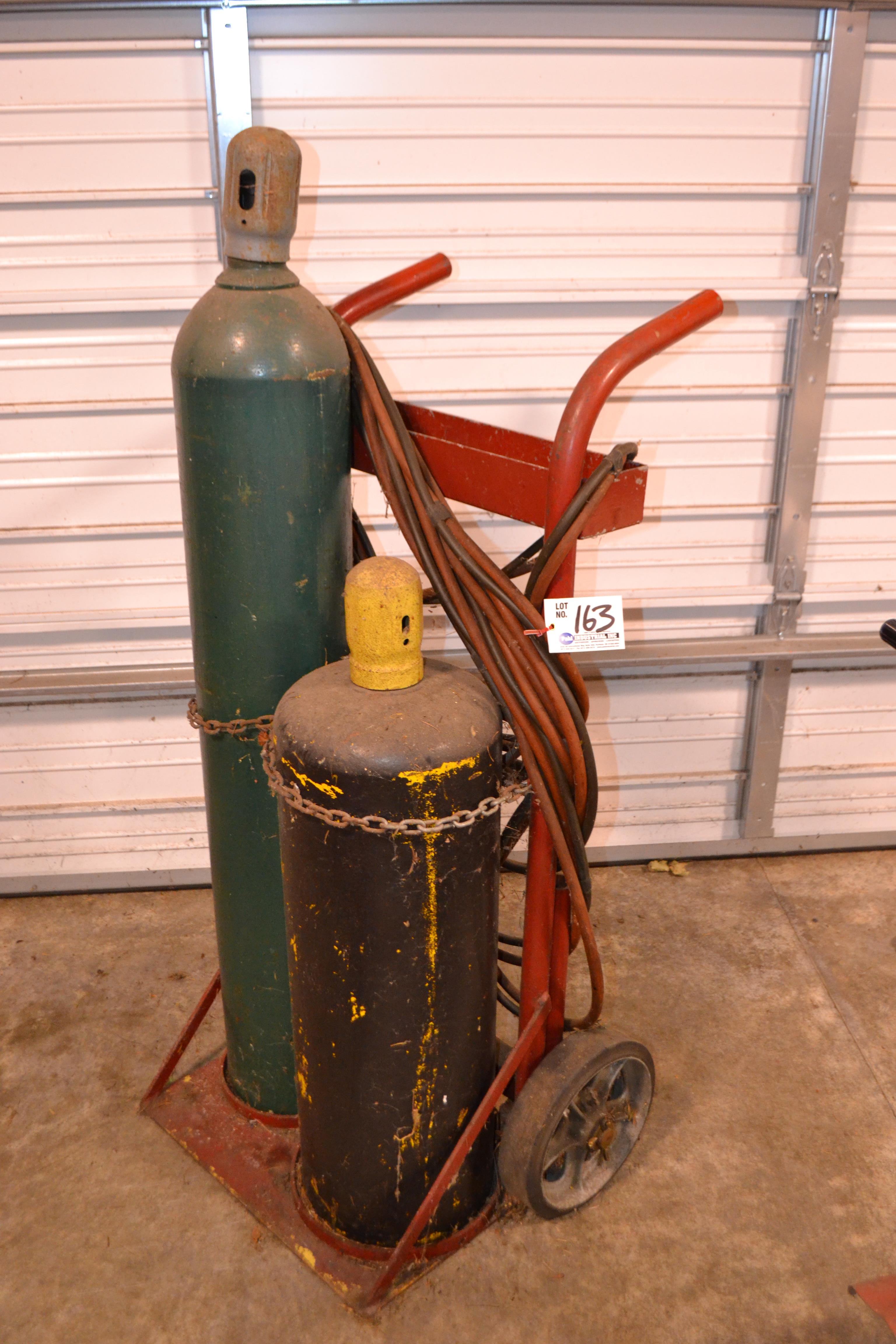 O/A Cart with Tanks and Leads