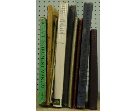 Books and ephemera relating to military aircraft etc., ABS Military Aircraft Recognition 1953, Aero Engine Theory a Fitter's 