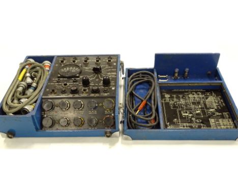 A test set for a G M Compass MK4F MK4B and Artificial Horizon MK3 MK3B and MK3C REF 6C/848, 41cm wide.