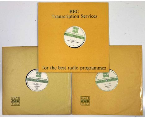 SUPERTRAMP - ORIGINAL UK BBC TRANSCRIPTION SERVICE LPs. Ace selection of 3 x original BBC Transcription Service LPs featuring
