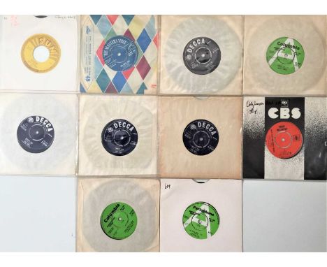 10 x 7" singles: Kippington Lodge - Tell Me A Story / Understand a Woman (UK, demo, R 5717, Ex), Mary McCarthy - Happy Days a