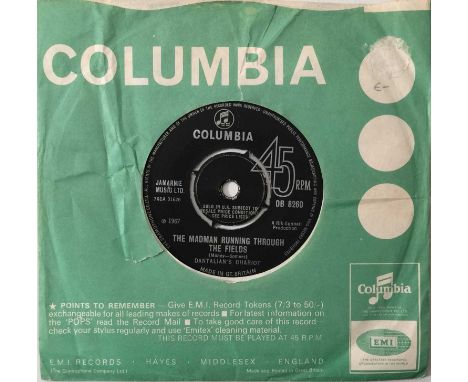 DANTALION'S CHARIOT - THE MADMAN RUNNING THROUGH THE FIELDS 7" (OG UK COPY - COLUMBIA DB 8260). Classic '67 Psych from Dantal