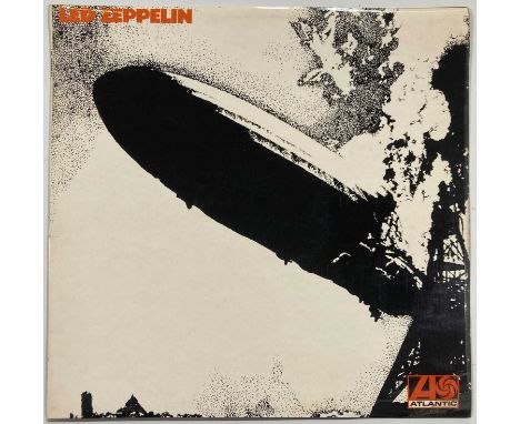 LED ZEPPELIN - LED ZEPPELIN 'I' LP (EARLY UK COPY - ATLANTIC 588171 - UNCORRECTED 8 SIDE 2). A desirable early UK'crossover' 