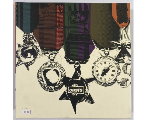 OASIS SELF TITLED VINYL BOX - RKIDBOX58 - ALL 8 LPS.  Limited to only 1500 copies this box is numbered 0637 and contains all 