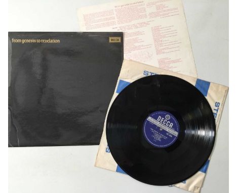GENESIS - FROM GENESIS TO REVELATION LP (ORIGINAL UK STEREO COPY - DECCA SKL 4990).  Very well presented original UK stereo c