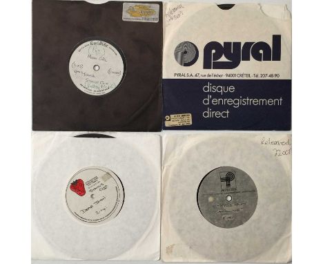 STATUS QUO - 7" ACETATES. Fantastic selection of 4 x seldom seen 7" acetate recordings from Status Quo. Titles are Mean Girl 