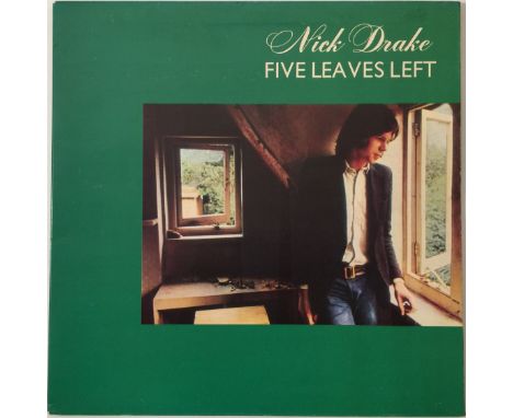 NICK DRAKE - FIVE LEAVES LEFT LP (ORIGINAL UK PRESSING - ISLAND ILPS 9105). A superb condition original UK copy of the stunni