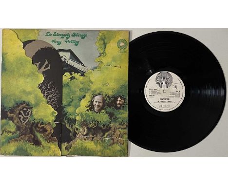 DR. STRANGELY STRANGE - HEAVY PETTING LP (ORIGINAL UK MISPRINT COPY - VERTIGO SWIRL 6360 009). Very scarce original UK mispri
