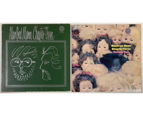MANFRED MANN CHAPTER THREE - ORIGINAL UK VERTIGO SWIRL LPs. 2 x clean examples of the Vertigo swirl LPs released by Manfred M