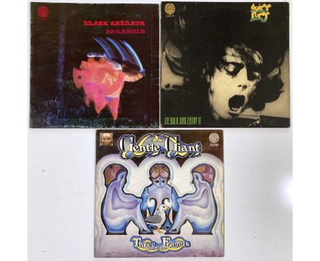 VERTIGO SWIRL - ORIGINAL UK LP RARITIES. Killer pack of 3 x classic (original UK pressing) Vertigo swirl LPs. Titles are Blac