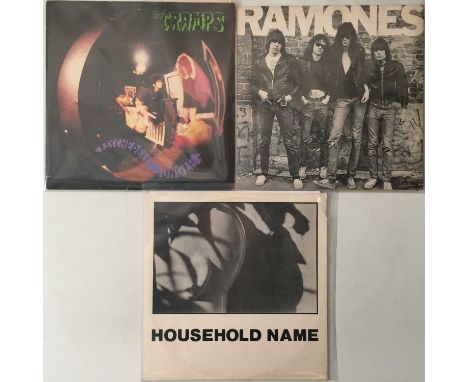 PUNK/NEW WAVE - LP/12" RARITIES. Excellent bundle of 3 x classic LPs/12". Titles are The Ramones - The Ramones (UK original, 