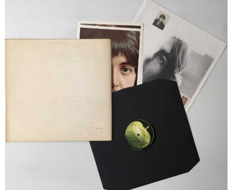 THE BEATLES - WHITE ALBUM (ORIGINAL NUMBER 0037859 - LATER STEREO RECORDS). A clean low number example copy of the famous epo