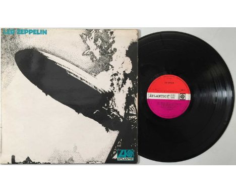 LED ZEPPELIN - 'I' LP (FIRST UK 'TURQUOISE' COPY - ATLANTIC 588171 - UNCORRECTED 8s). A fantastic addition to any Led Zep col