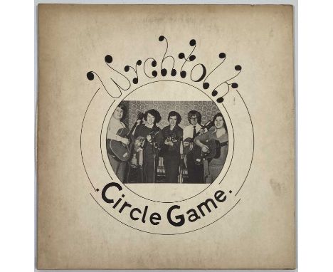 WYCHFOLK - CIRCLE GAME LP (ORIGINAL UK COPY - DEROY DER 1156). A huge Deroy rarity with the magical 1975 LP from Wycfolk, thi