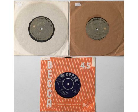 COPS N' ROBBERS - 7" ACETATES AND SINGLE (ACETATES COMMERCIALLY UNRELEASED). Fantastic set of 4 x 7" recordings from Cops N' 