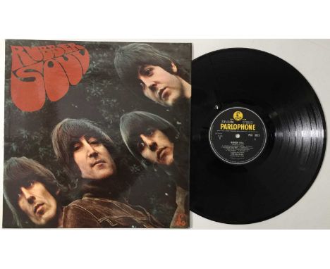 THE BEATLES - RUBBER SOUL LP (ORIGINAL UK STEREO COPY - PCS 3075). A very well presented original UK copy of Rubber Soul. The