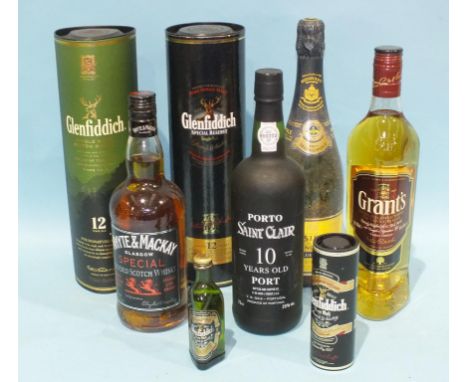 Glenfiddich, Special Reserve Single Malt Scotch Whisky, in cardboard sleeve, one bottle, Glenfiddich Single Malt Scotch Whisk