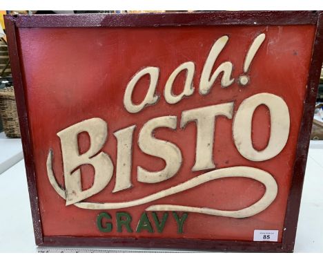 AN 'AAH! BISTO' ILLUMINATED LIGHT SIGN 