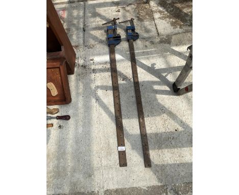 TWO RECORD SASH CLAMPS - 133 &amp; 135 