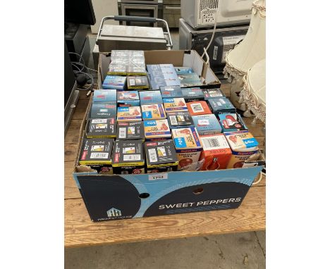 TWO BOXES OF LIGHT BULBS 